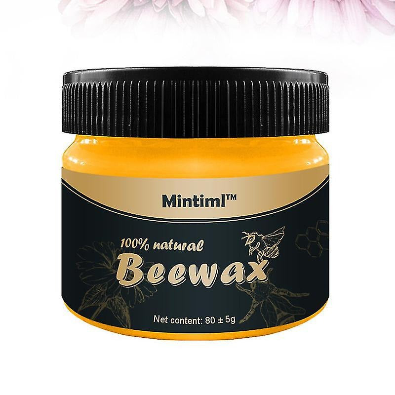 Mintiml Natural Beewax Wood Polish - Furniture Restorer & Protector (80g)