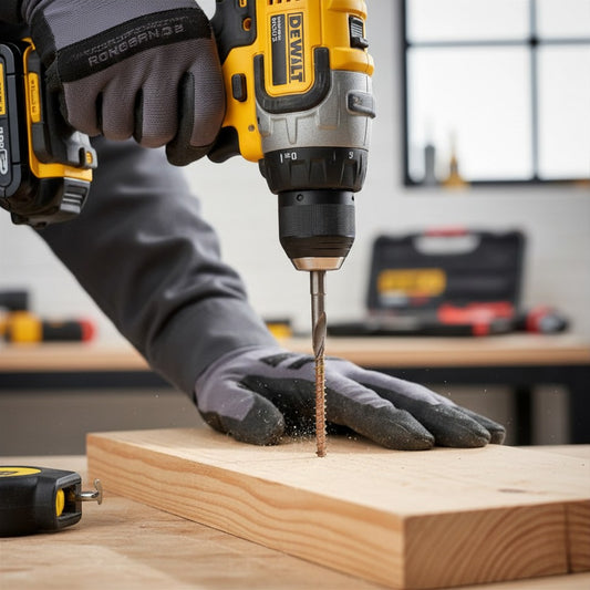 Cordless Drill Machine Kit with 2 Batteries & 26 Accessories – Portable Rechargeable Impact Drill Set